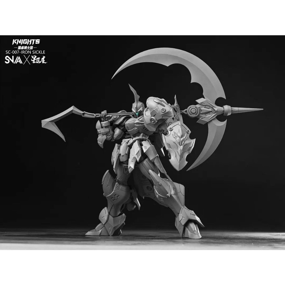 [那間店]SNAA SC-007 圓桌騎士團 圓桌武士 鋼鐮 凱（IRON SICKLE） 組裝模型 ※不挑盒-細節圖4