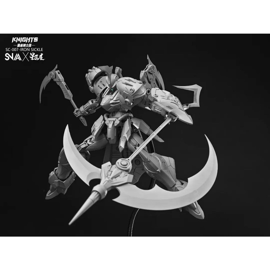 [那間店]SNAA SC-007 圓桌騎士團 圓桌武士 鋼鐮 凱（IRON SICKLE） 組裝模型 ※不挑盒-細節圖5