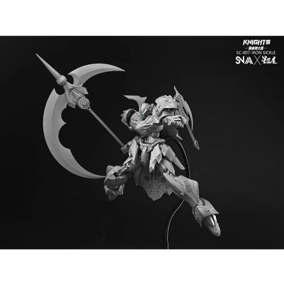 [那間店]SNAA SC-007 圓桌騎士團 圓桌武士 鋼鐮 凱（IRON SICKLE） 組裝模型 ※不挑盒-細節圖6