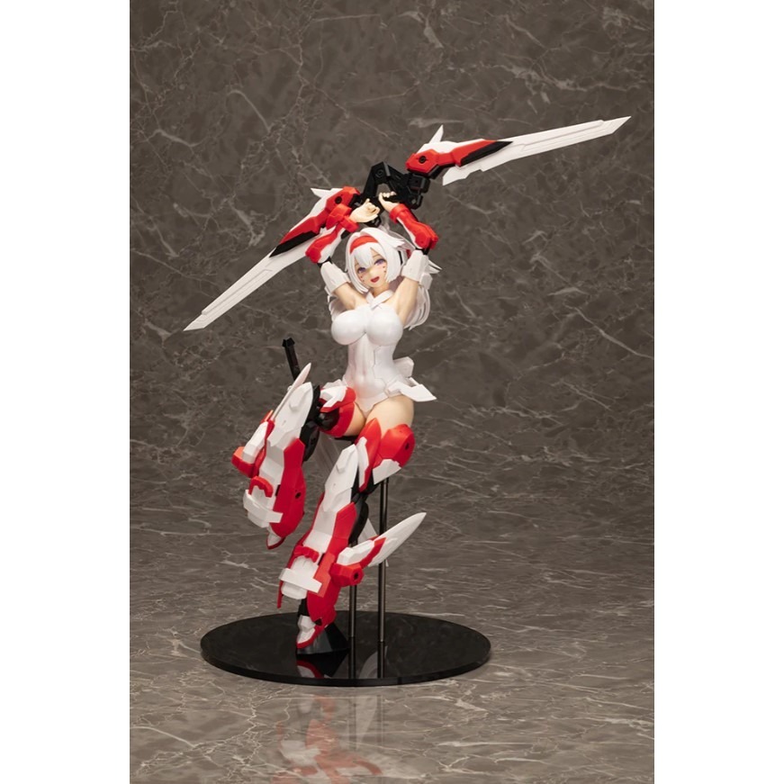[那間店]KOTOBUKIYA 2/1 Megami Device 女神裝置 朱羅 弓兵 PVC 未塗裝 未組裝-細節圖3