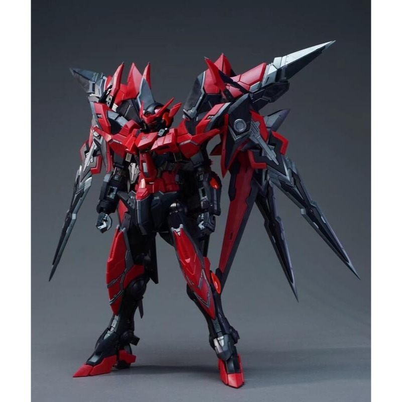 [那間店]鐵創模型 1/100 星滅 修復版 暗銀配色 合金骨架 組裝模型 海外限定 不挑盒況-細節圖2