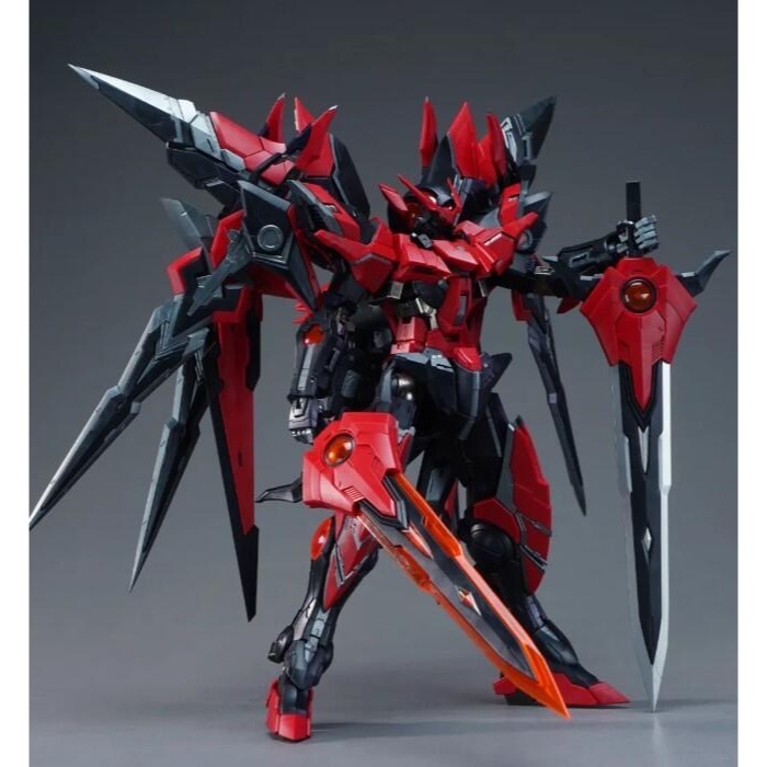 [那間店]鐵創模型 1/100 星滅 修復版 暗銀配色 合金骨架 組裝模型 海外限定 不挑盒況-細節圖3