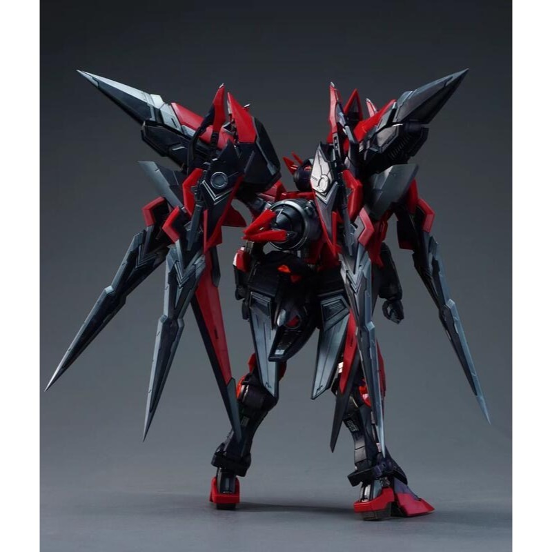 [那間店]鐵創模型 1/100 星滅 修復版 暗銀配色 合金骨架 組裝模型 海外限定 不挑盒況-細節圖4