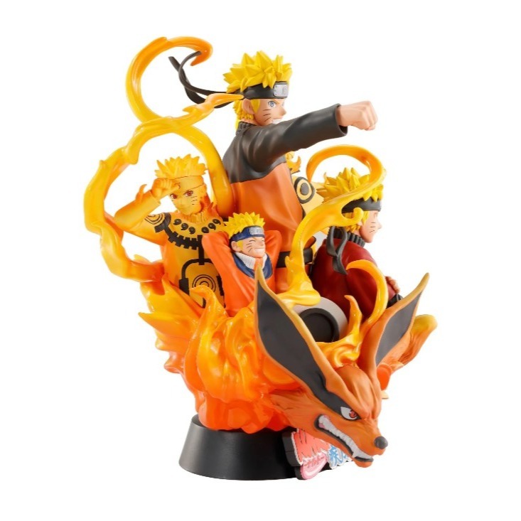 [那間店]MeagHouse Petitrama DX 火影忍者 疾風傳01 漩渦鳴人 紀念版 附運輸箱-細節圖4