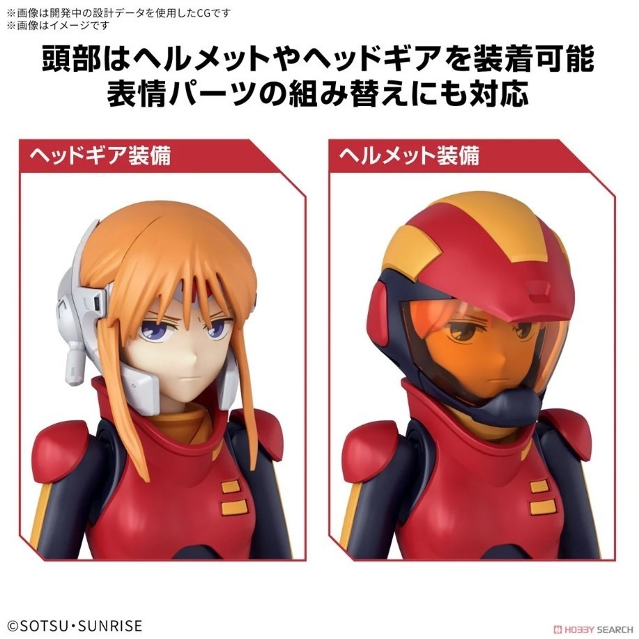 [那間店]BANDAI Figure-rise Standard 機動戰士鋼彈ZZ 普露2號 5068330-細節圖4