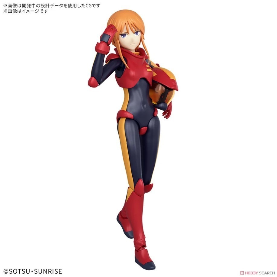 [那間店]BANDAI Figure-rise Standard 機動戰士鋼彈ZZ 普露2號 5068330-細節圖9