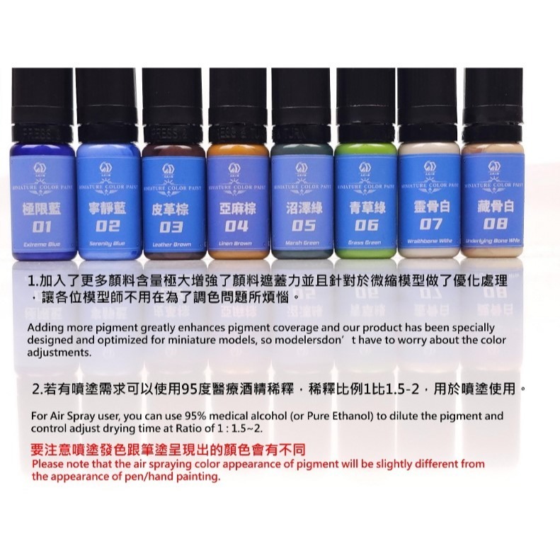 [那間店]九五二漆 MCP 微縮系列 筆塗 水性筆塗漆 9527 水性 水性漆 環保 低毒性-細節圖2