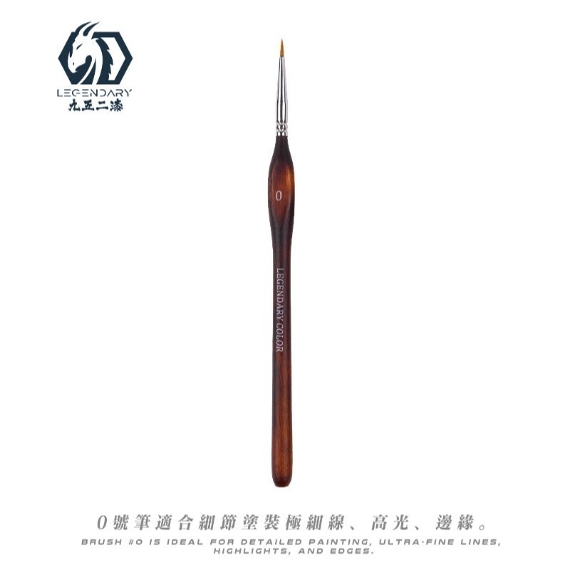 [那間店]九五二漆 9527 BPG 特級尼龍三角細節筆 面相筆 模型上色筆 上色工具-規格圖8