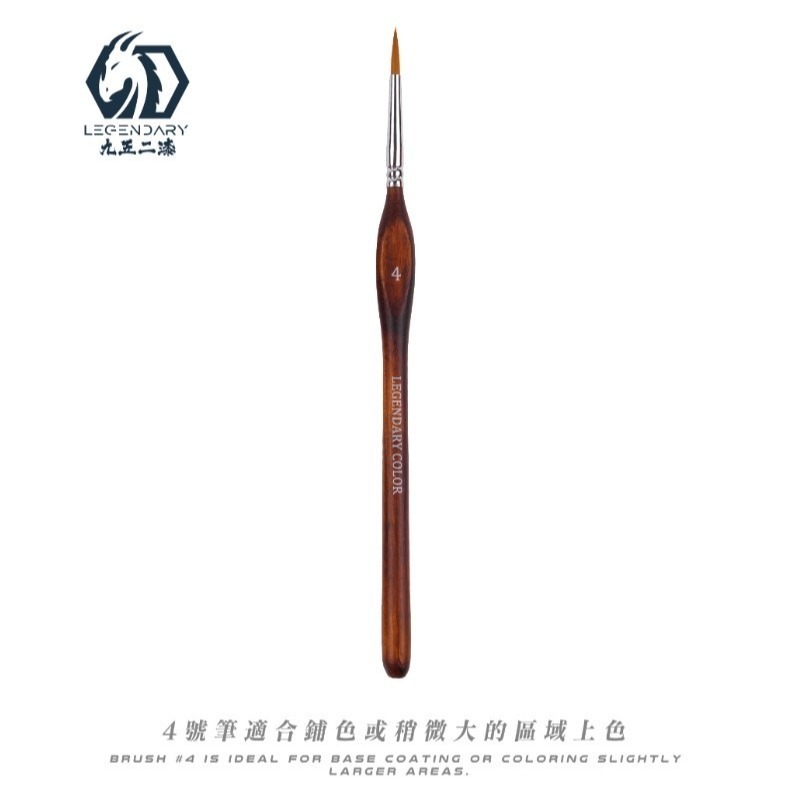 [那間店]九五二漆 9527 BPG 特級尼龍三角細節筆 面相筆 模型上色筆 上色工具-規格圖8