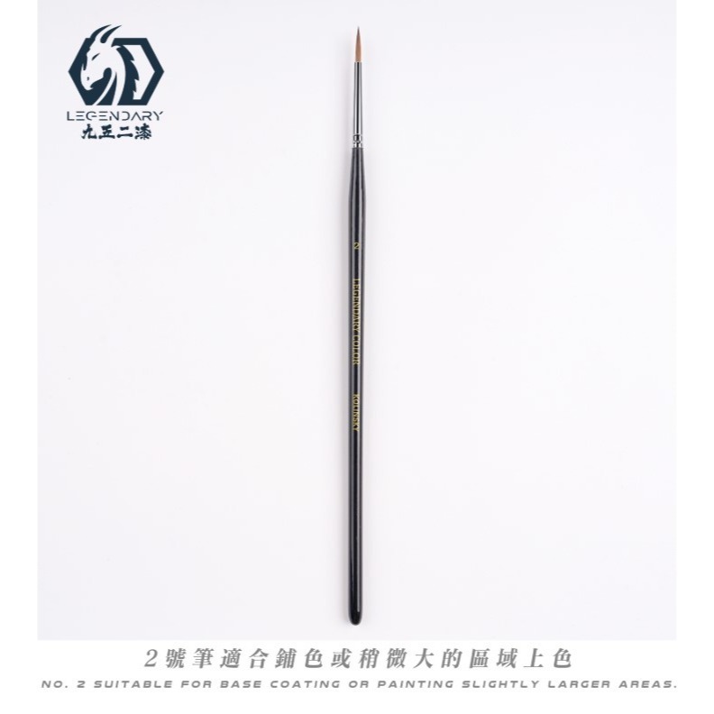 [那間店]九五二漆 9527 KSP 頂級純貂毛面相筆 頂級微縮塗裝筆 模型上色筆 上色工具-規格圖5