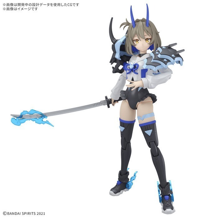 [那間店]BANDAI 30MS #15 組裝少女輕作戰 SIS-N00 蒼麗 [顏色B] 5068337-細節圖2