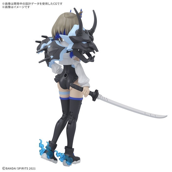 [那間店]BANDAI 30MS #15 組裝少女輕作戰 SIS-N00 蒼麗 [顏色B] 5068337-細節圖3