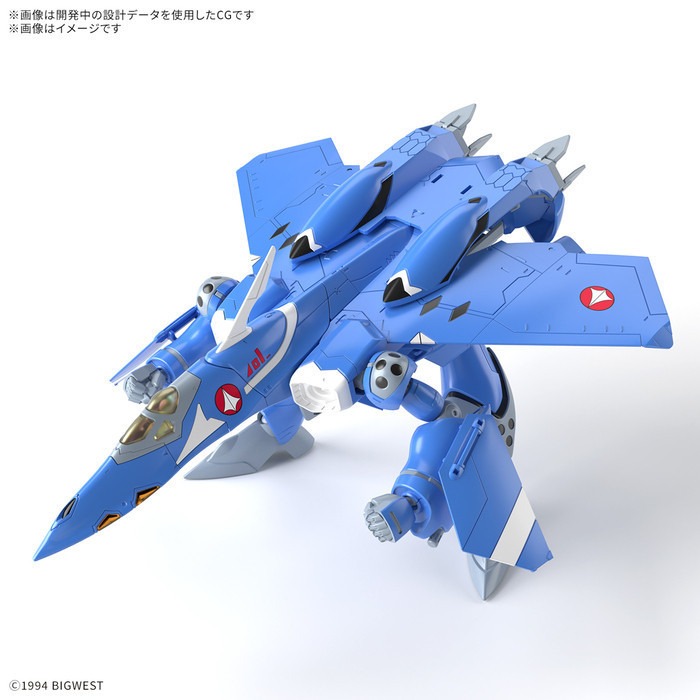 [那間店]BANDAI HG 1/100 超時空要塞 VF-22S 雨燕二式 馬克斯米利安･吉納斯座機 5068344-細節圖3