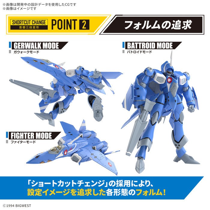 [那間店]BANDAI HG 1/100 超時空要塞 VF-22S 雨燕二式 馬克斯米利安･吉納斯座機 5068344-細節圖6