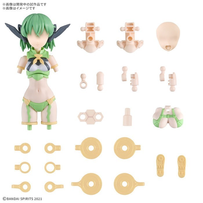 [那間店]BANDAI 30MS OP-16 組裝少女輕作戰 配件套組16 妖精裝[顏色B] 組裝模型 5068338-細節圖2