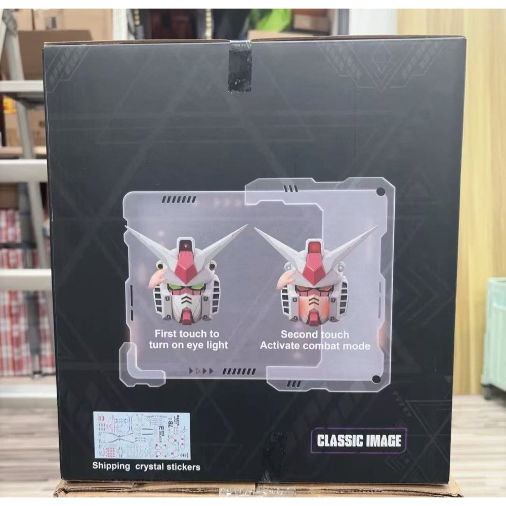 [那間店]MECH WARRIOR HELMET 機甲勇士 RX-78-2 頭像 可穿戴式完成品-細節圖3