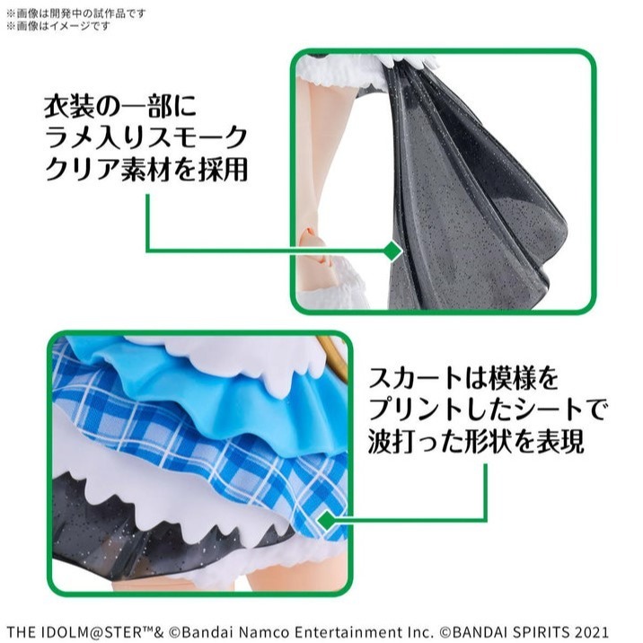 [那間店]BANDAI 30MS 組裝少女輕作戰 偶像大師 閃耀色彩 黛冬優子 5068552-細節圖8