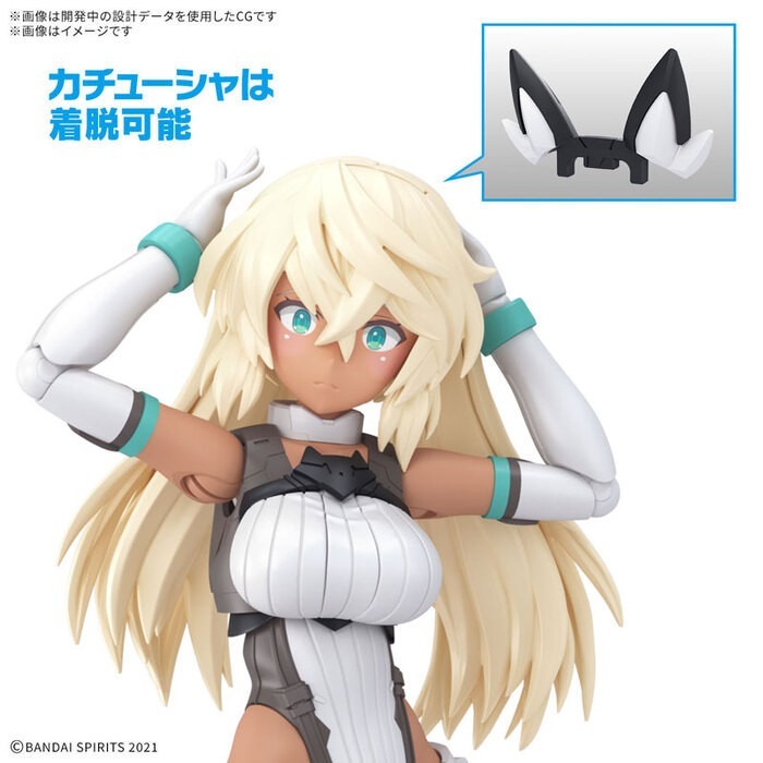 [那間店]BANDAI 30MS #16 組裝少女輕作戰 SIS-H00 瑟絲緹耶 顏色C 組裝模型 5068562-細節圖5