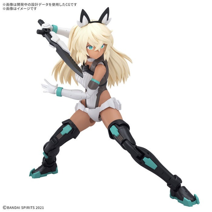 [那間店]BANDAI 30MS #16 組裝少女輕作戰 SIS-H00 瑟絲緹耶 顏色C 組裝模型 5068562-細節圖6