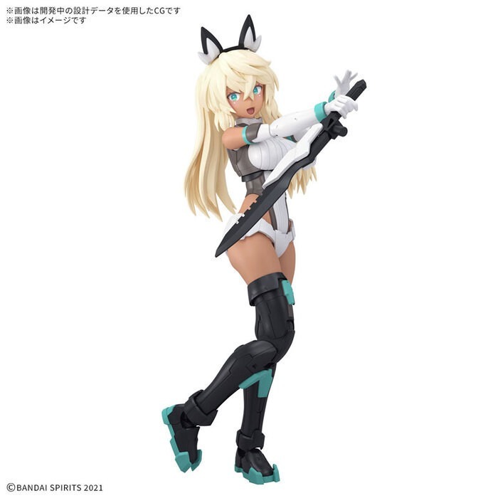 [那間店]BANDAI 30MS #16 組裝少女輕作戰 SIS-H00 瑟絲緹耶 顏色C 組裝模型 5068562-細節圖8