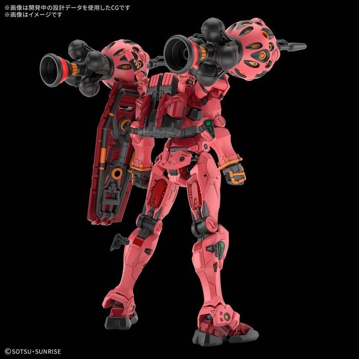 [那間店]BANDAI HG 1/144 #04 機動戰士鋼彈 GQuuuuuuX 紅色鋼彈 5068569-細節圖3