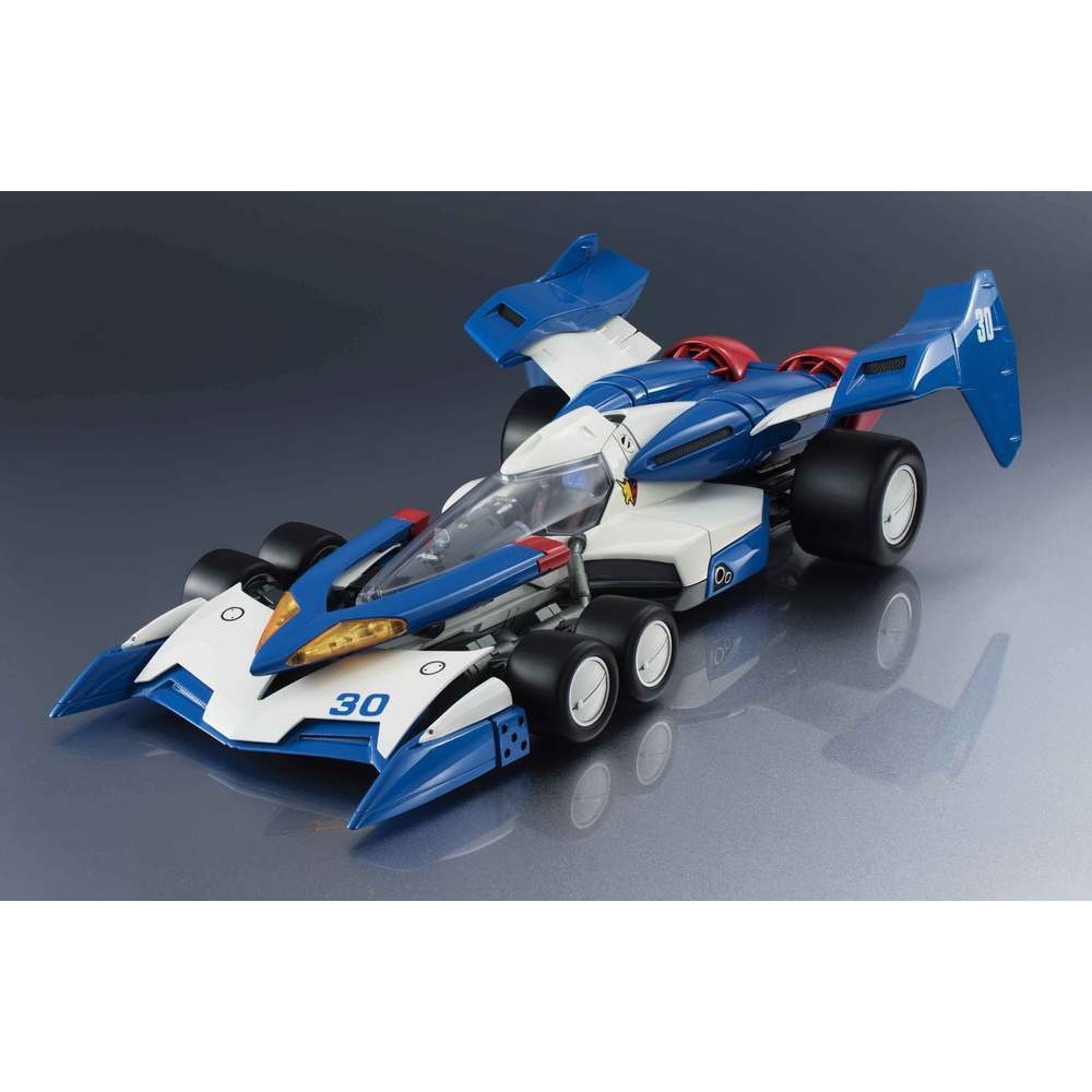 [那間店]MegaHouse MH限定 Hi-SPEC 超級阿斯拉01 完全變形 閃電霹靂車 1/18 VA 初版-細節圖2