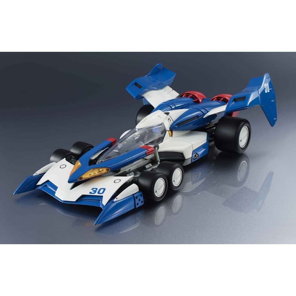 [那間店]MegaHouse MH限定 Hi-SPEC 超級阿斯拉01 完全變形 閃電霹靂車 1/18 VA 初版-細節圖2