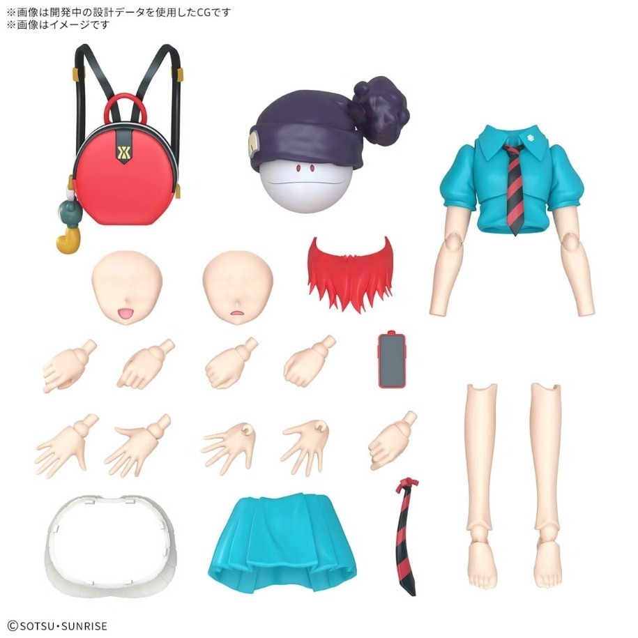 [那間店]BANDAI Figure-rise Standard 鋼彈GQuuuuuuX 天手讓葉 瑪秋 5068567-細節圖8