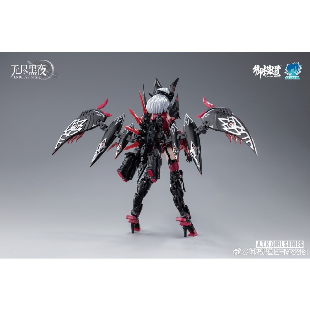 [那間店]御模道 1/12 無盡黑夜 吸血鬼 卡米拉 機娘 御藏卡版 組裝模型 到貨均盒損,不挑盒-細節圖2