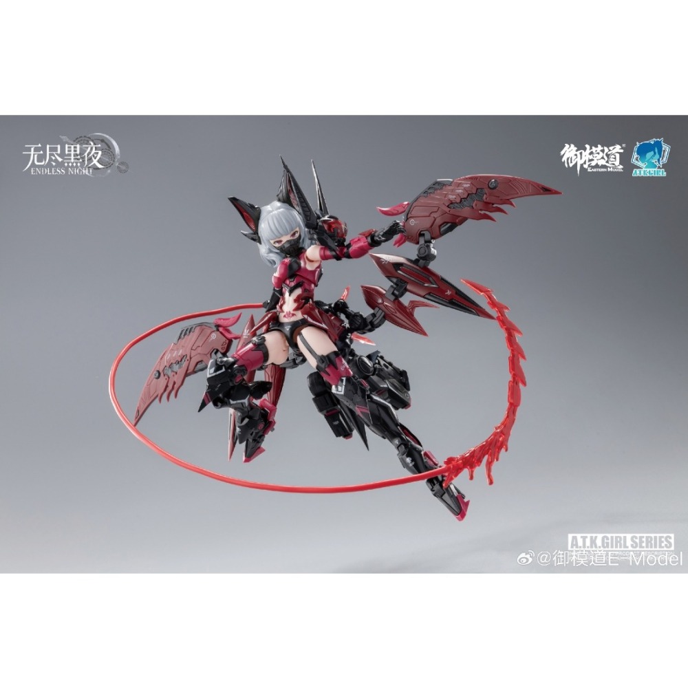 [那間店]御模道 1/12 無盡黑夜 吸血鬼 卡米拉 機娘 御藏卡版 組裝模型 到貨均盒損,不挑盒-細節圖3