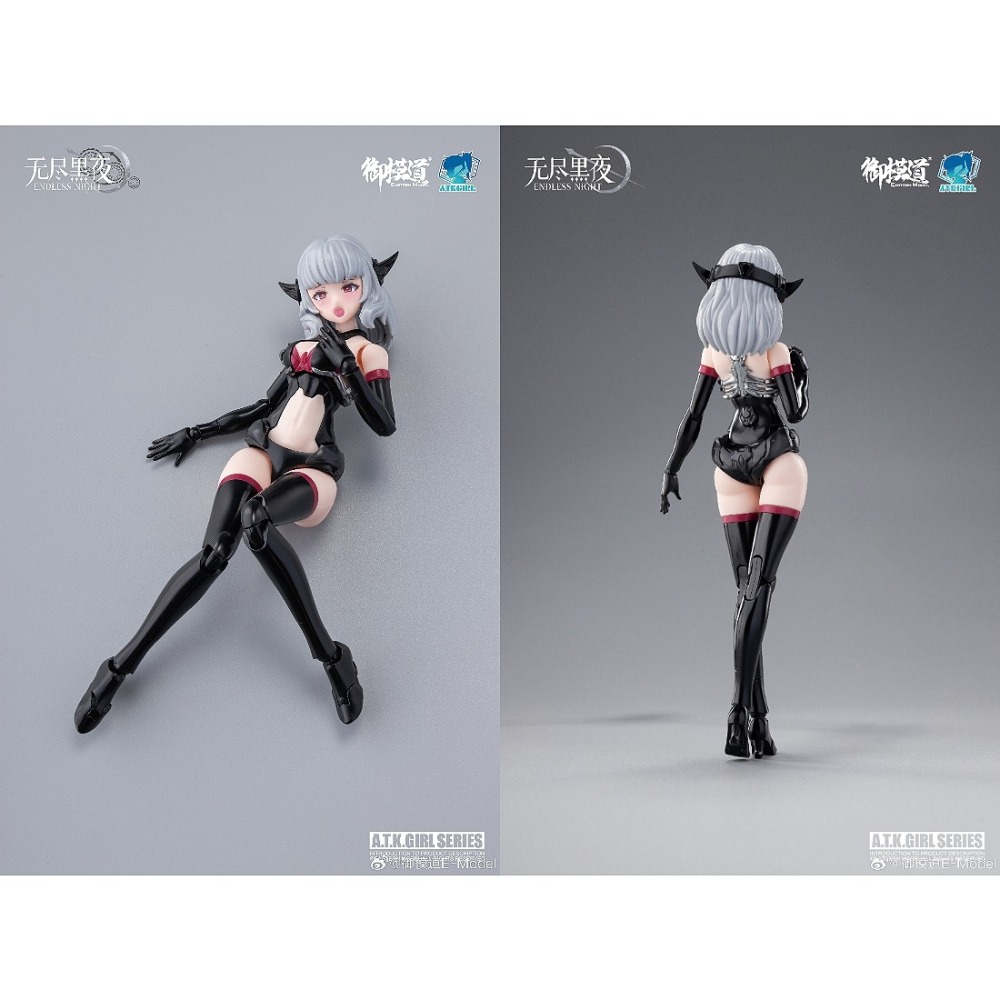 [那間店]御模道 1/12 無盡黑夜 吸血鬼 卡米拉 機娘 御藏卡版 組裝模型 到貨均盒損,不挑盒-細節圖5