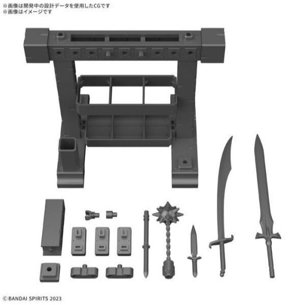 [那間店]BANDAI 30MF I-03 道具店3 選配式武裝 組裝模型 5068589-細節圖2