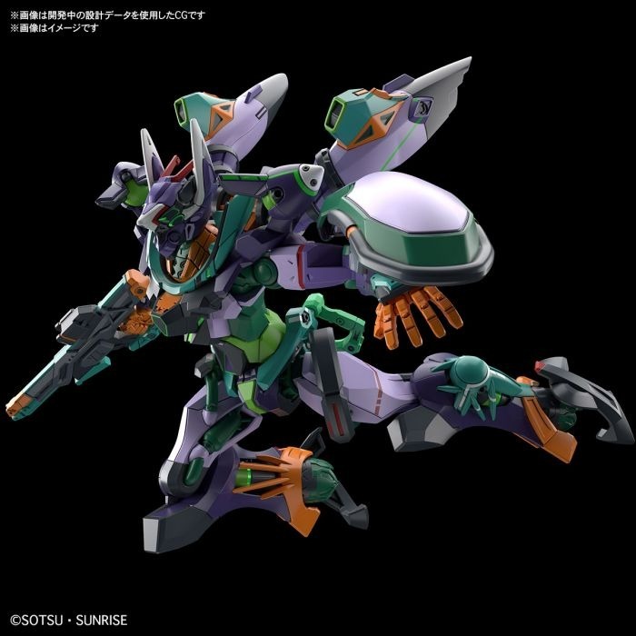[那間店]BANDAI HG 1/144 #08 機動戰士鋼彈 GQuuuuuuX GFreD 5068682-細節圖5