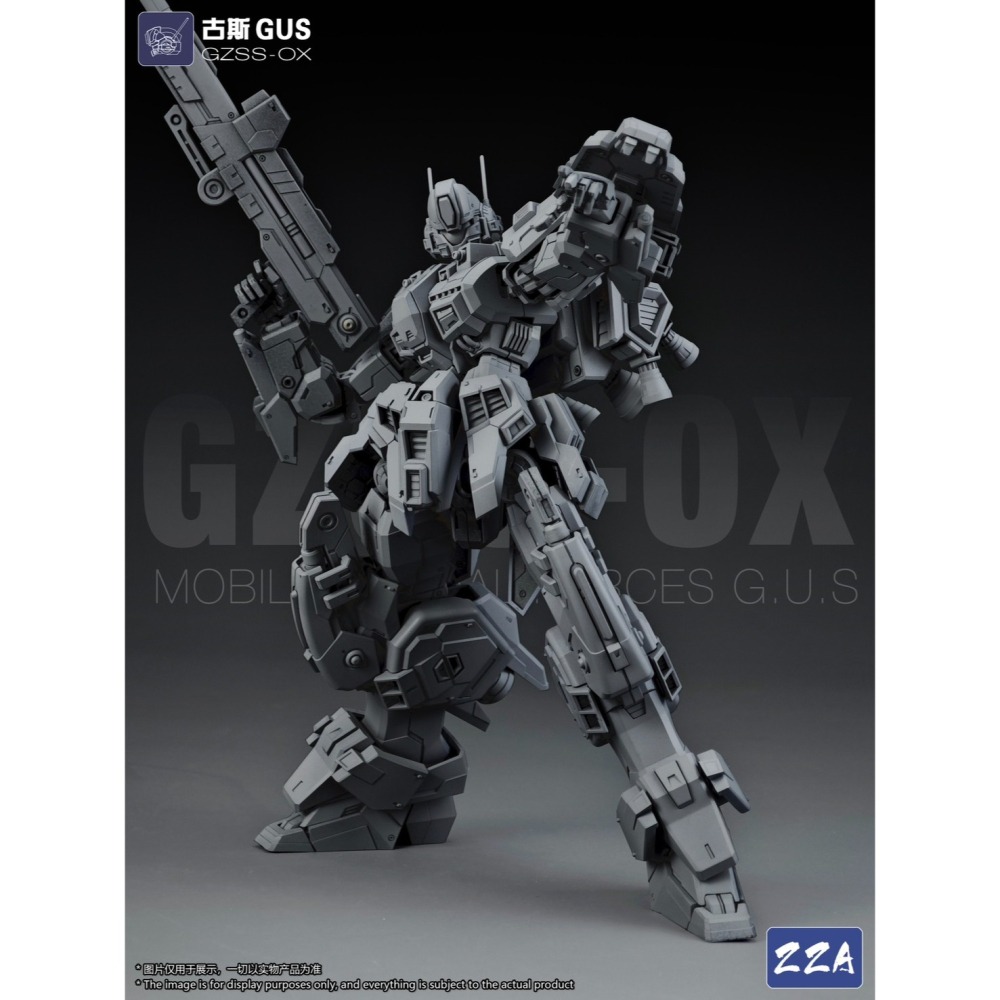 [那間店]ZZA模型 1/100 GZSS-OX 古斯-GUS 組裝模型 ※不挑盒況-細節圖4