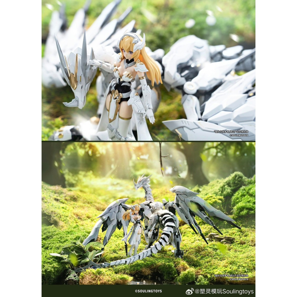 [那間店]塑靈模玩 Soulingtoys 1/12 奧多生命體 龍之心 白晝流星 組裝模型 不挑盒況 須拆盒寄-細節圖5
