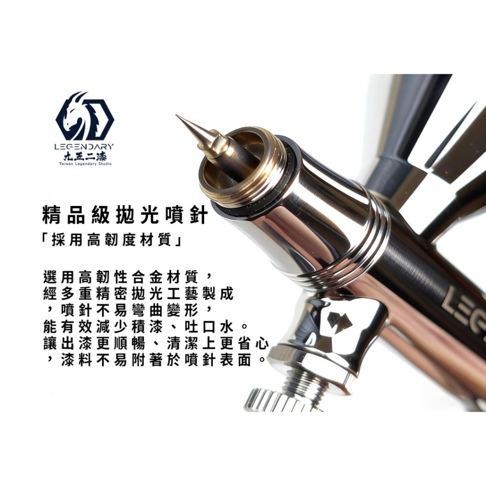 [那間店]九五二漆 9527 專業級 0.3mm 雙動式噴筆 ARZ-03-細節圖3