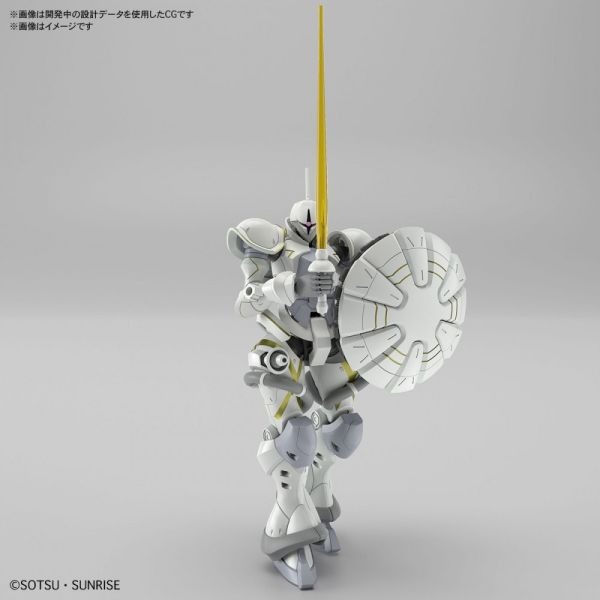 [那間店]BANDAI HG 1/144 #07 GQuuuuuuX 艾格沙貝專用吉昂 白瓷矛裝備5068594-細節圖7