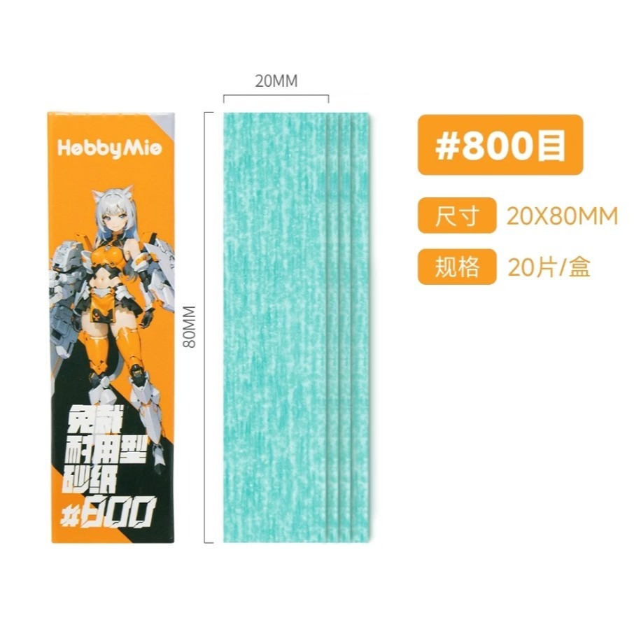 [那間店]喵匠 預裁切背膠砂紙2.0 免裁耐用型砂紙 耐用型水洗復活-規格圖5