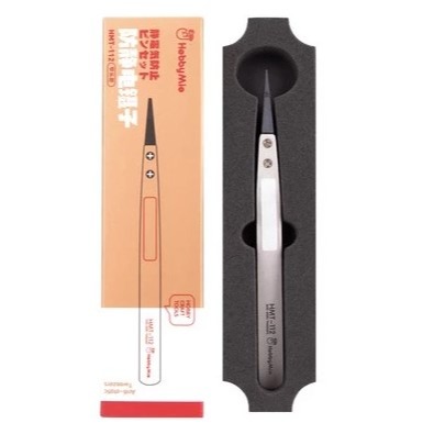 [那間店]喵匠 防靜電鑷子 寬頭 HMT-111 窄頭 HMT-112 彎頭 HMT-113-規格圖4