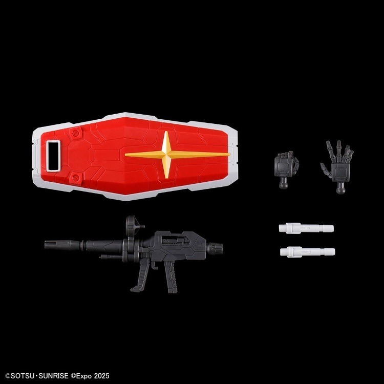 [那間店]BANDAI ENTRY GRADE RX-78F00/E 鋼彈 組裝模型 5073585-細節圖5