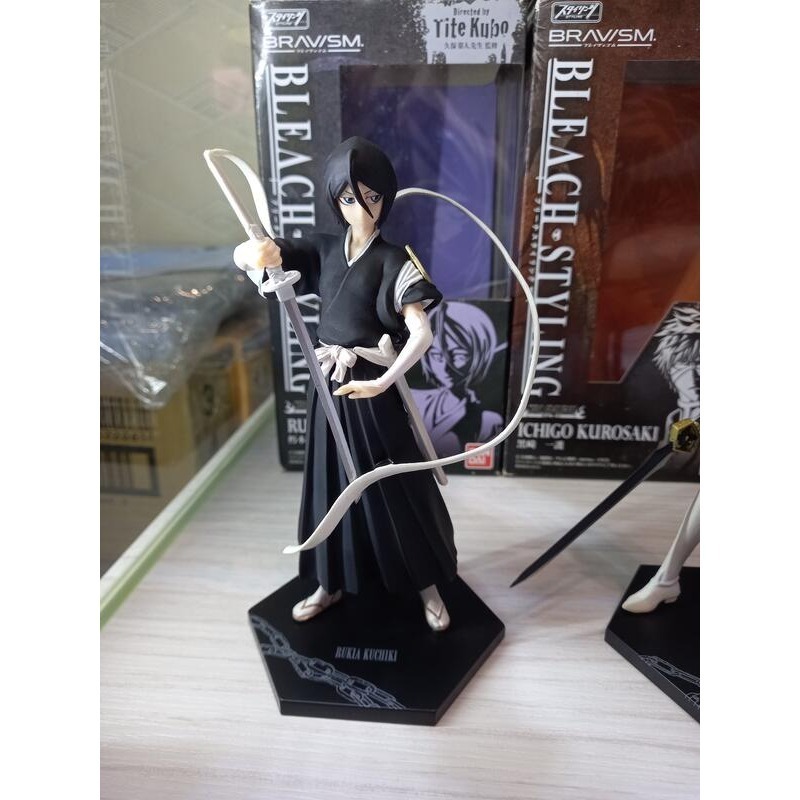 絕版 BRAVISM BLEACH STYLING 死神 黑崎一護 +朽木露琪亞 +阿散井戀次-細節圖3