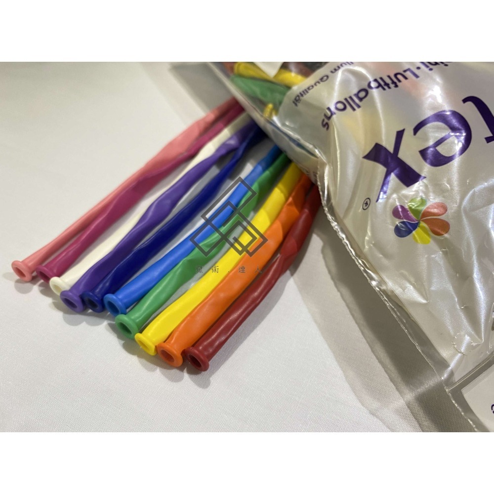 S260-標準綜合色/單色-長條氣球(50入)-細節圖3