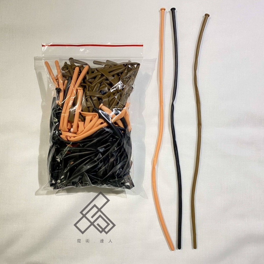 S160-特殊綜合色/單色-長條氣球(50入)-細節圖2