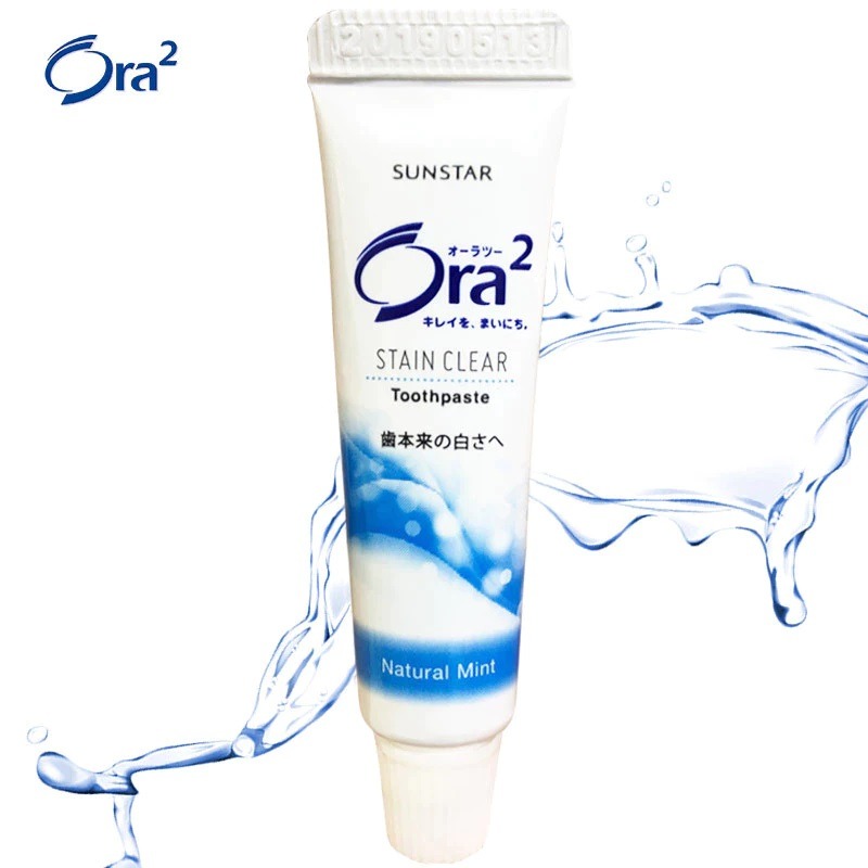 🌟旅行住宿必備🇯🇵日本愛樂齒 Ora2 牙膏 🦷天然薄荷 5G 飯店民宿 備品 拋棄式 隨身小牙膏 旅行組-規格圖9