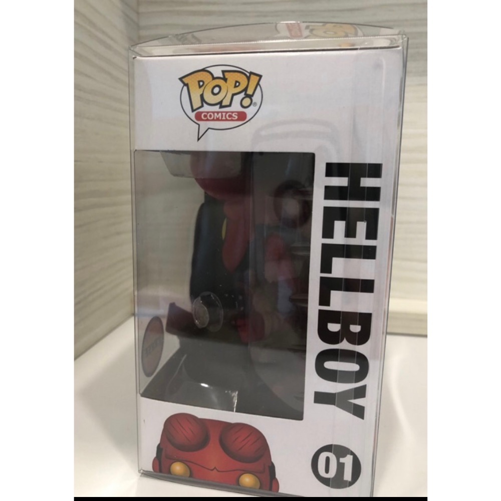 正版 現貨 稀有 老物Funko pop #01 地獄怪客 chase 全新送保護殼-細節圖3
