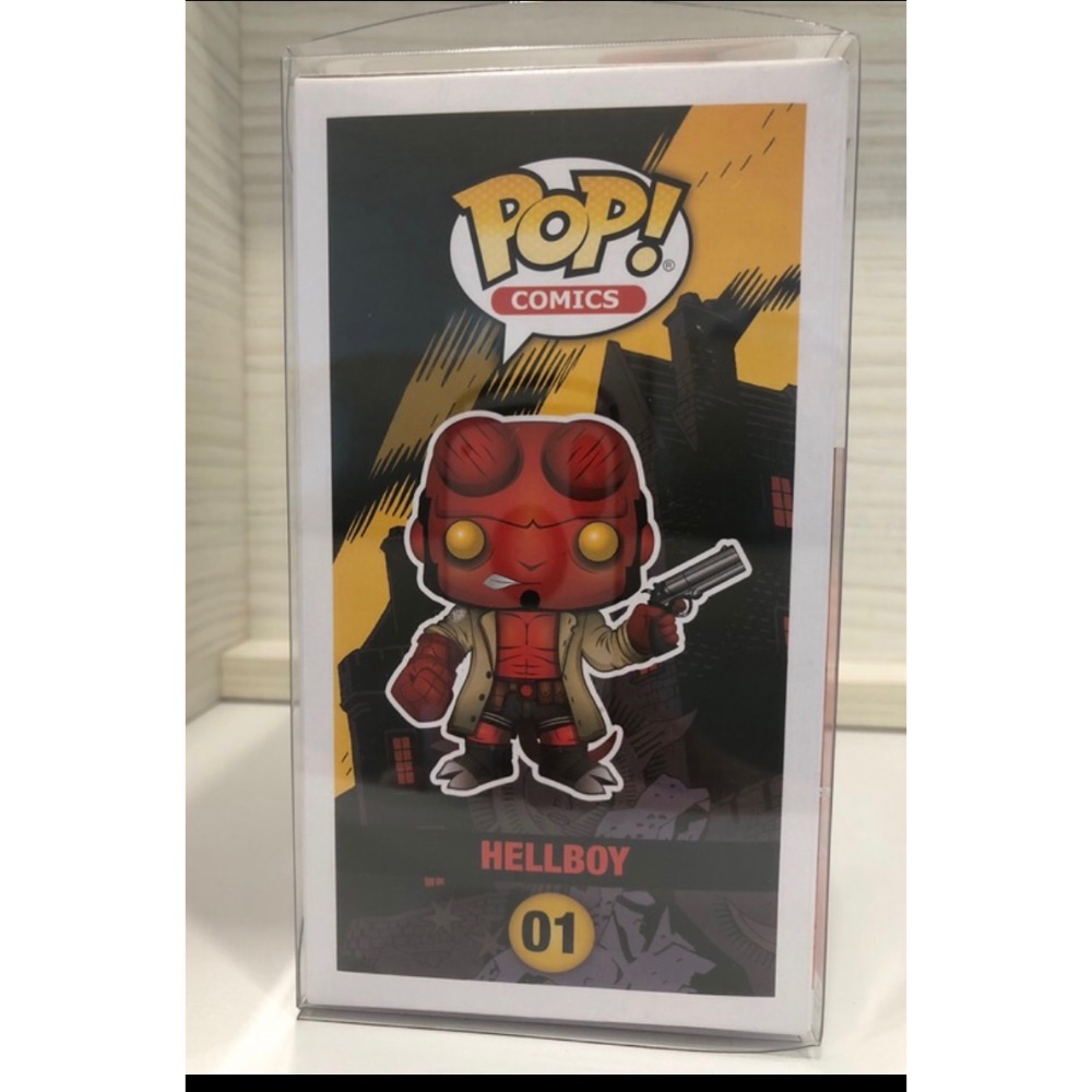 正版 現貨 稀有 老物Funko pop #01 地獄怪客 chase 全新送保護殼-細節圖5