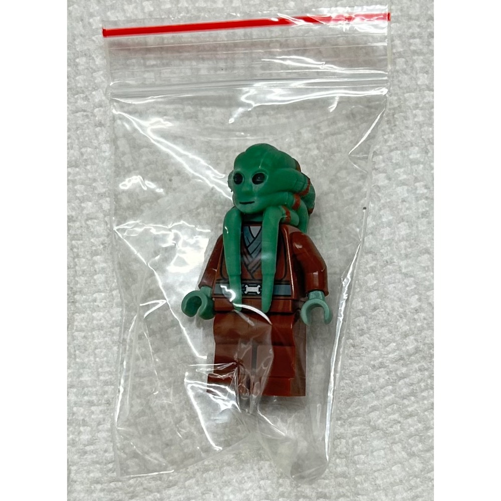 Lego 樂高 星際大戰 8088 7661 絕版 全新 sw0163 基特 費斯托 全新組裝入夾鏈袋 如圖所示-細節圖5
