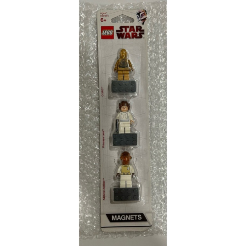 正版 Lego 樂高 絕版 星際大戰 老物 852843 磁鐵 人偶可拆 吊卡 全新未拆 如圖所示