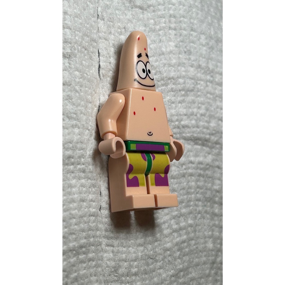 正版 Lego 樂高 海綿寶寶系列 3834 3830 bob002 派大星 二手身體有小划痕 如圖所示 夾鏈袋收藏-細節圖8