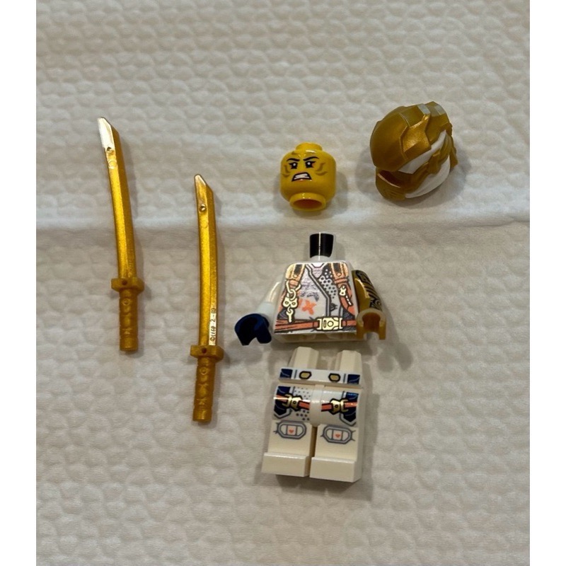 正版 Lego 樂高 ninjago 71824 71834 njo919 索拉 全新 含雙刀 如圖所示 夾鏈袋裝-細節圖3